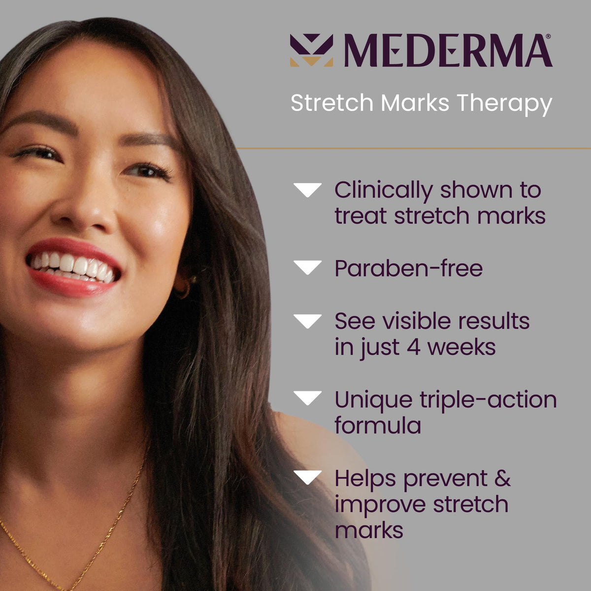 Mederma ingredients visual showing key extracts and hydrating benefit