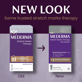 Mederma cream texture close-up highlighting smooth, hydrating consistency