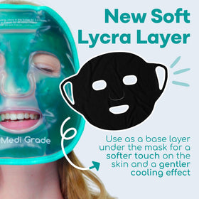Medi Grade close-up of cooling gel texture highlighting smooth, flexible surface for comfort