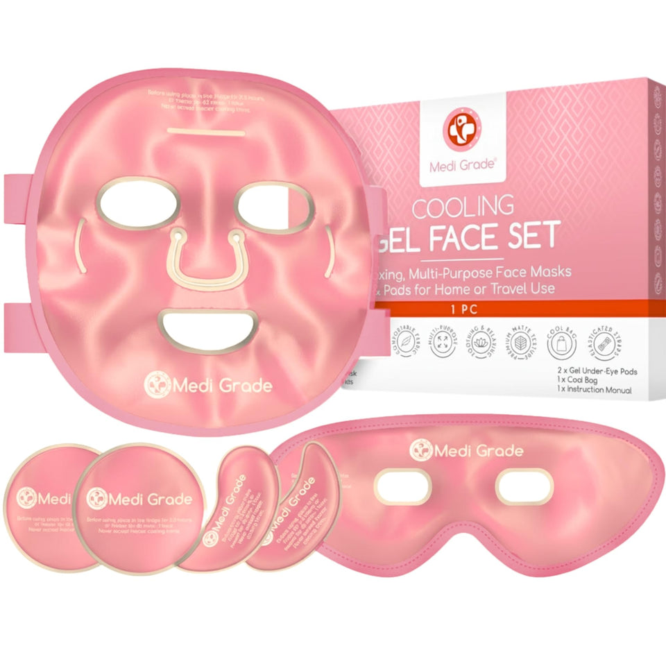 Medi Grade full-face mask front view showing coverage and comfort