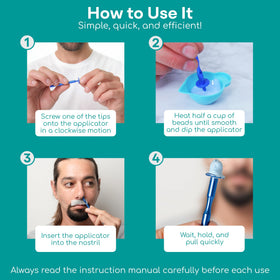 Medi Grade microwavable silicone cup demonstrating easy melting convenience