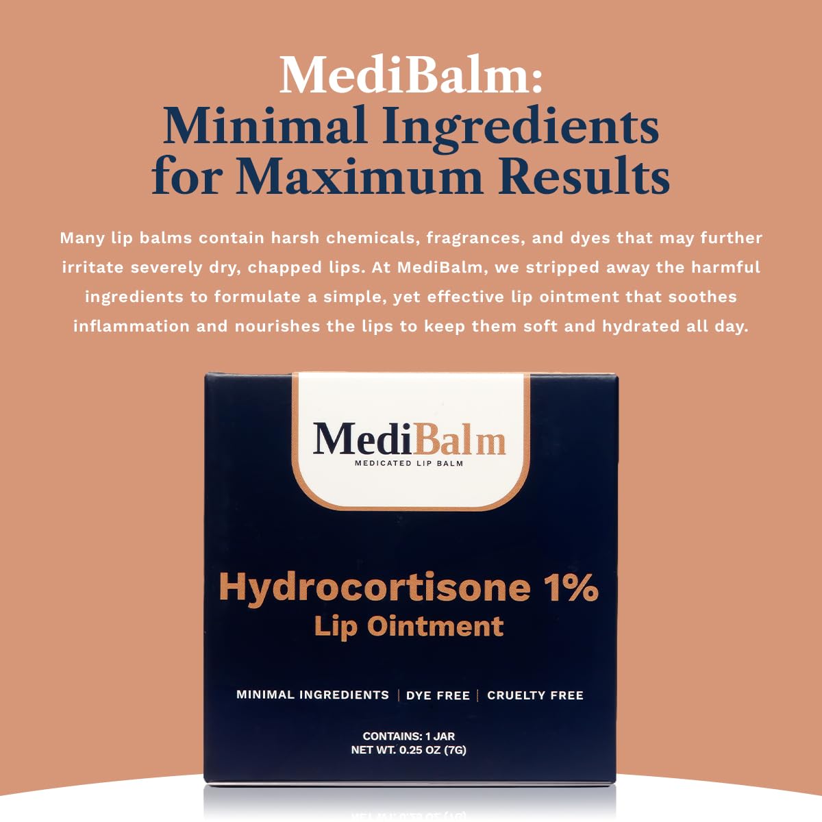 MediBalm next to keys illustrating pocket-friendly portability benefit