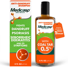 Medicasp front bottle showing label and therapeutic benefits