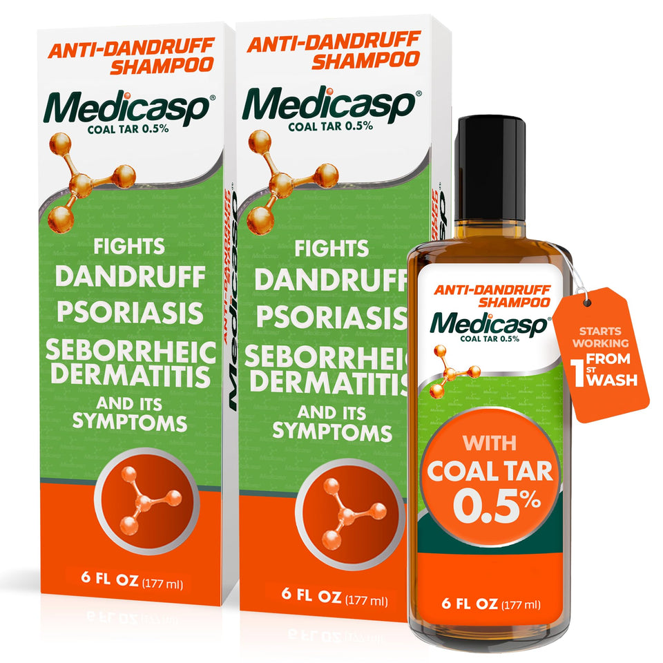 Medicasp front label showing product name and benefit