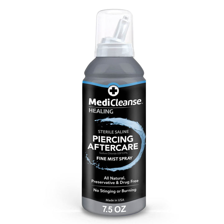 MediCleanse front packaging showing bottle and label, easy identification benefit
