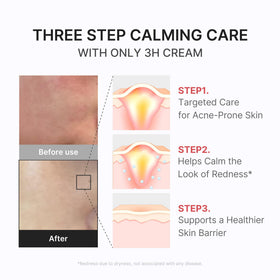 medicube 3H cream spread on hand demonstrating non-sticky hydration