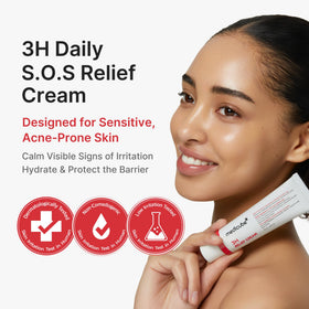 medicube 3H open jar texture showing lightweight cream absorption benefit
