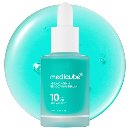 medicube front bottle showing product clarity and easy application