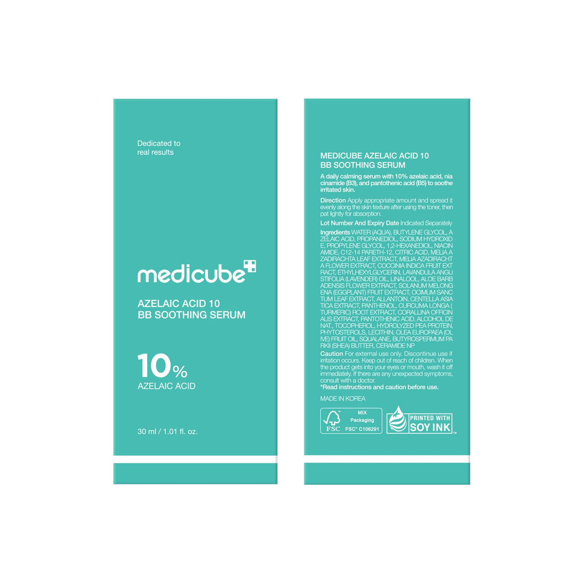 medicube set on bathroom shelf suggesting routine-friendly styling benefit
