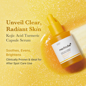 medicube close-up of a single capsule texture highlighting fresh-actives delivery