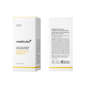 medicube capsules arranged like snowflakes highlighting micro-capsule technology