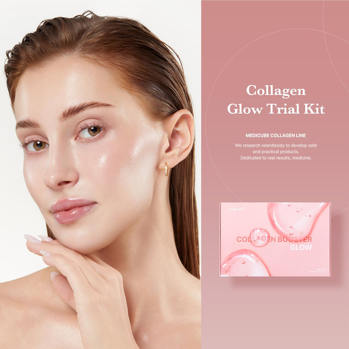 medicube collagen cream open jar revealing rich texture that locks in moisture