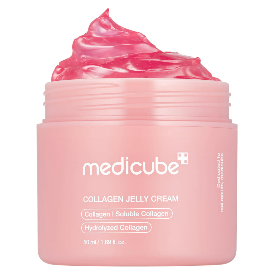 medicube front packaging showing jar and label, communicates brand trust