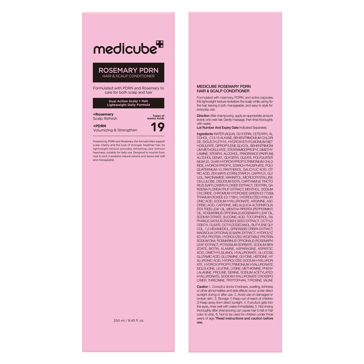 medicube conditioner staged in bathroom lifestyle for daily routine inspiration benefit
