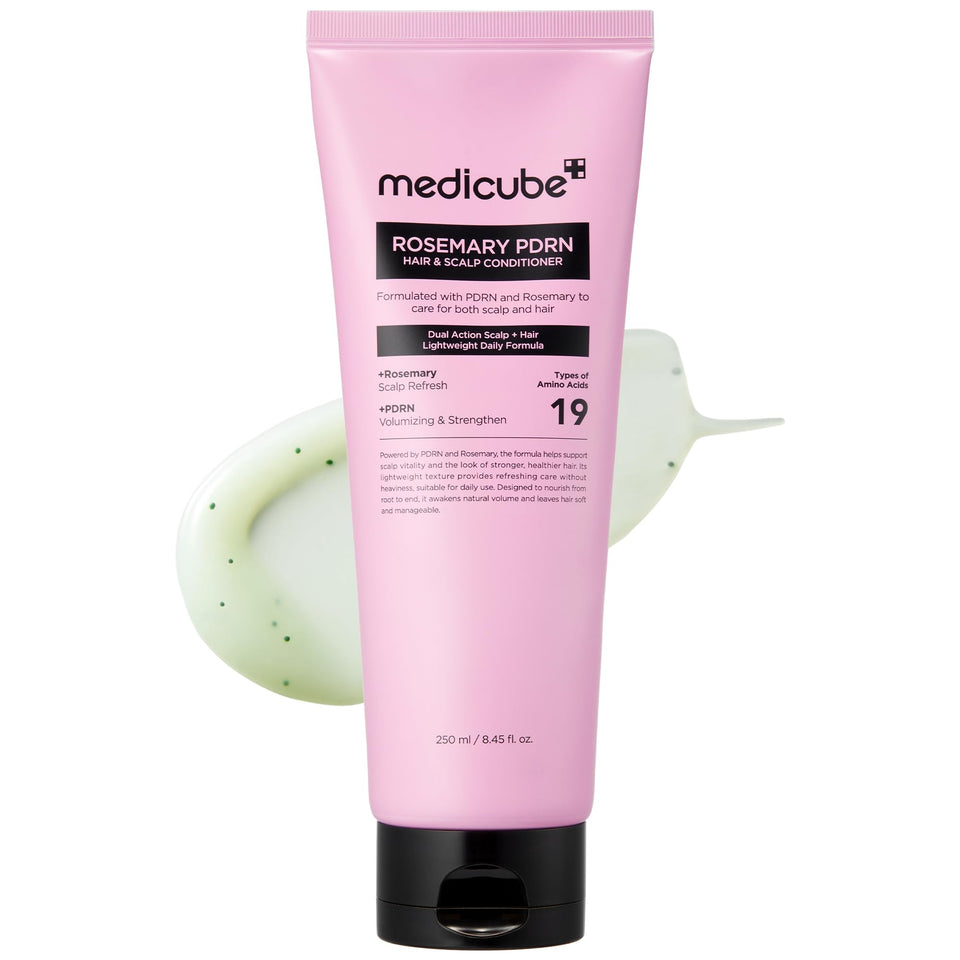 medicube front bottle showing sleek design and quick identification benefit