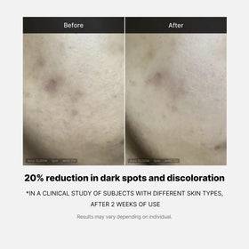 medicube serum applied on hand demonstrating quick absorption and even coverage