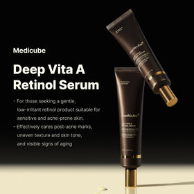 medicube dropper dispensing serum showing easy targeted application
