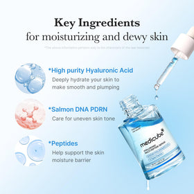 medicube dual-layer oil and water serum blends for hydration