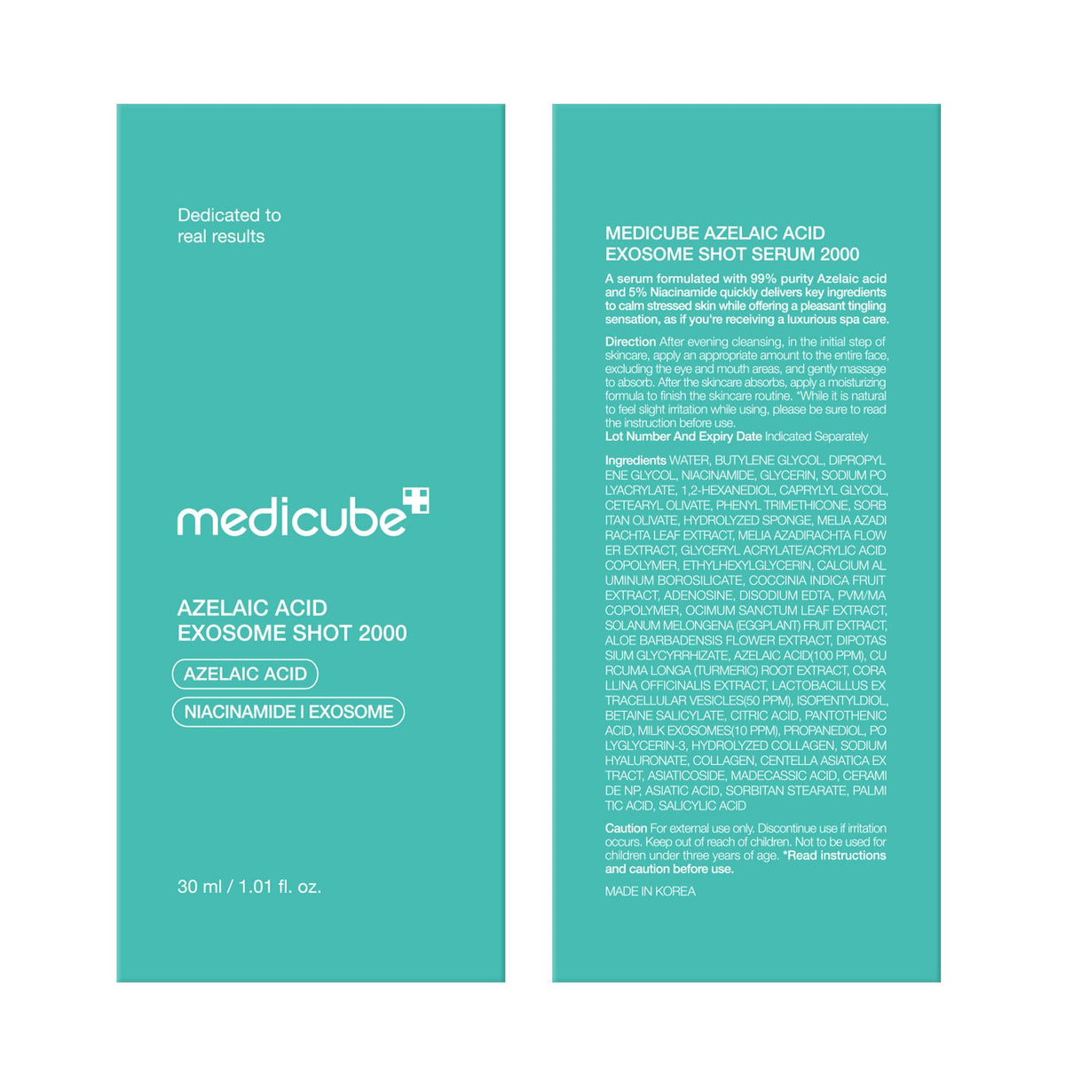medicube mint-tinted droplet demonstrating natural botanical tint benefit