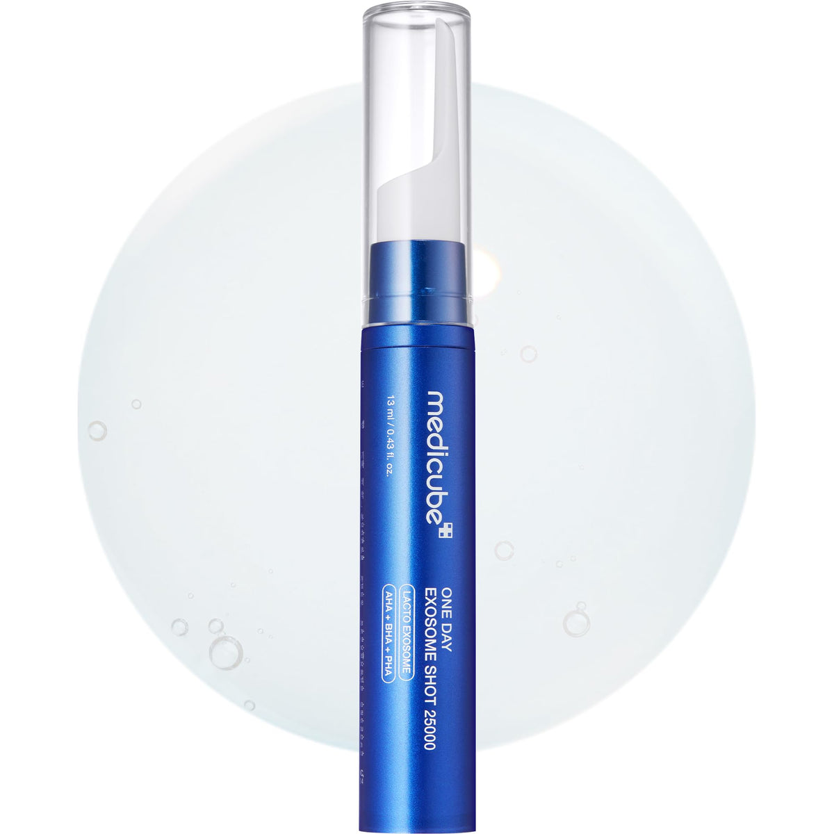 medicube front packaging showing compact serum and brand clarity benefit