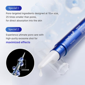 medicube serum texture on palm demonstrating lightweight absorbent benefit