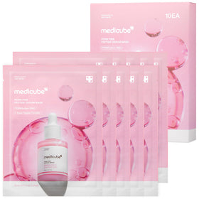medicube front box and pouch showing product packaging and convenience