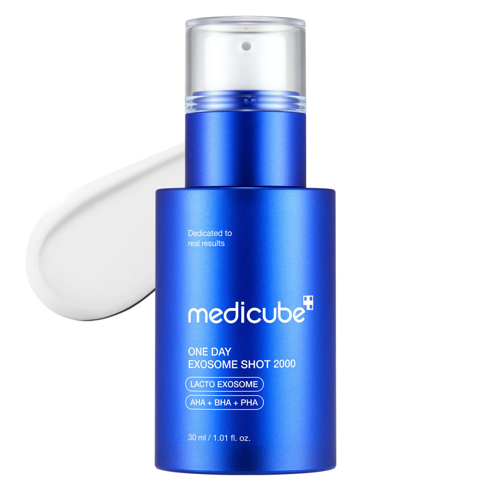 medicube front packaging showing product and benefits for clear pores