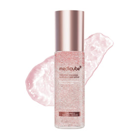 medicube front packaging showing dual-texture glow and travel benefit