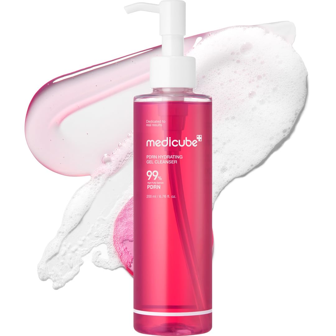 medicube front packaging showing cleanser and benefits