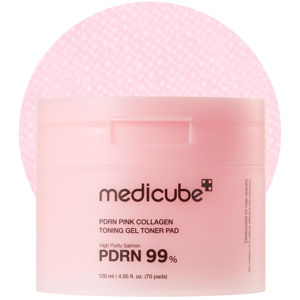 medicube front packaging pouch shows product and benefits