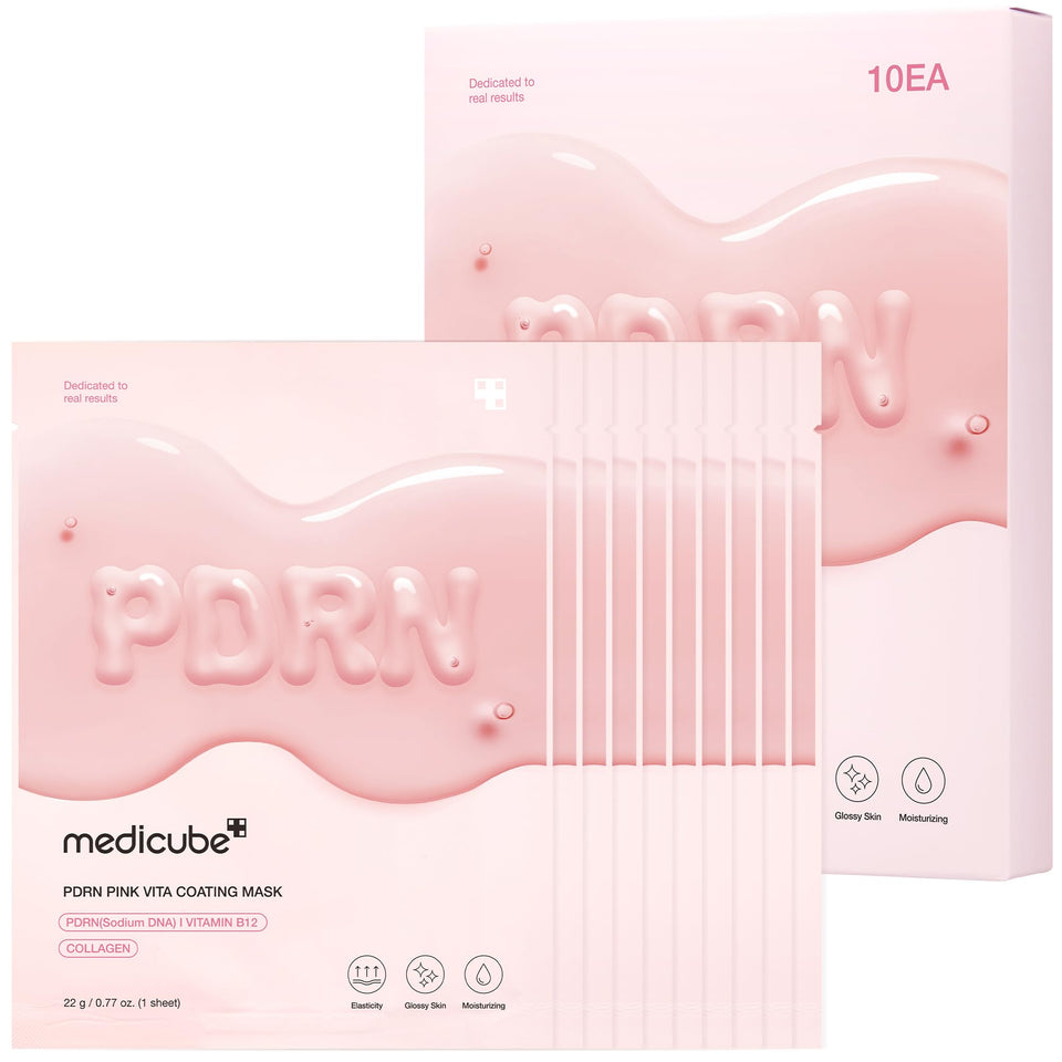 medicube front packaging showing product and benefits