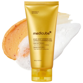 medicube front packaging tube showing product and benefit of brightening