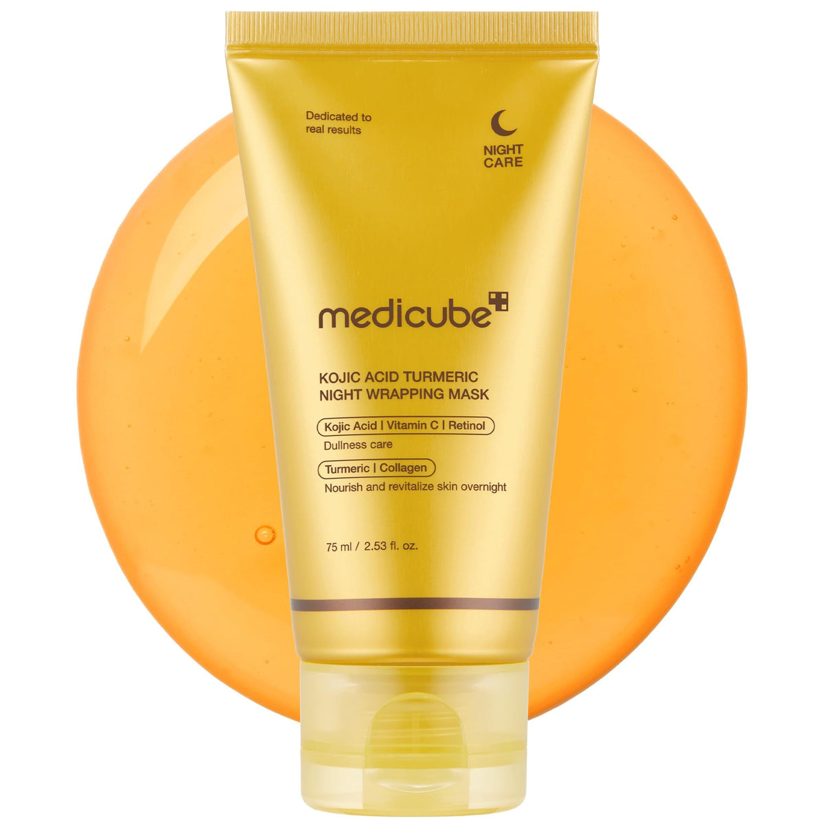 medicube front packaging showing mask jar and benefits
