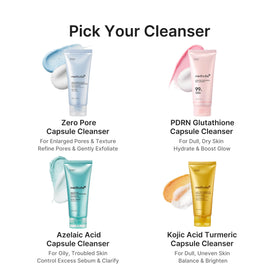 medicube in bathroom routine setting showing seamless morning use benefit