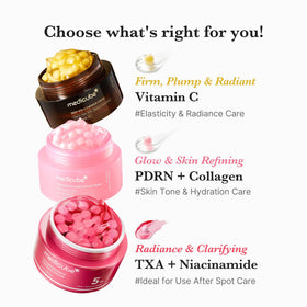 medicube ingredients display with sea buckthorn and niacinamide, emphasizes antioxidant support