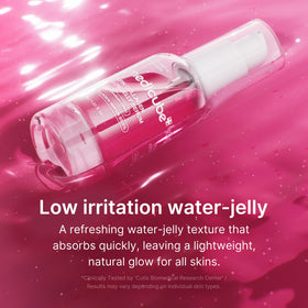 medicube ingredient label close-up highlighting PDRN and niacinamide transparency