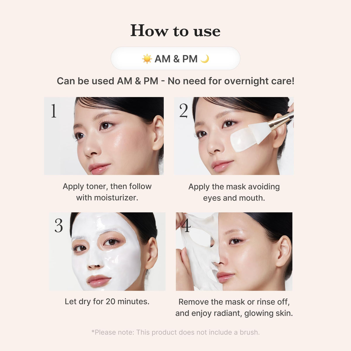 medicube ingredients label with niacinamide and glutathione benefits