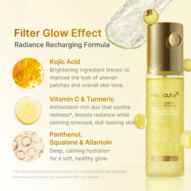 medicube jelly texture on hand, demonstrating lightweight absorption and moisturizing feel