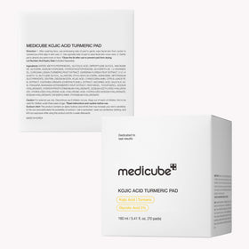 medicube pads on bathroom counter lifestyle image for easy daily use