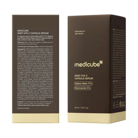 medicube serum staged on bathroom vanity to show daily use convenience
