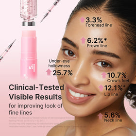 medicube lip application for plumping look and softer lip texture