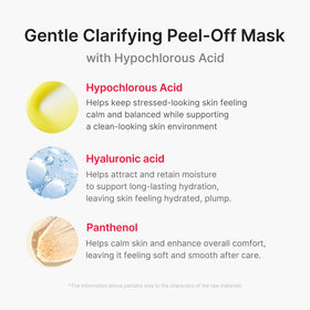 medicube mask applied on nose area demonstrating targeted fit