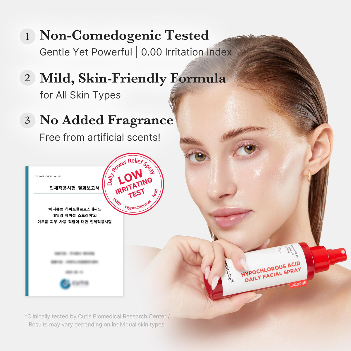 medicube facial mist spritz over makeup for immediate refresh