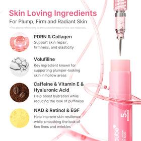 medicube used on neck and décolletage for visible smoothing and hydration