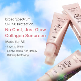 medicube creamy sunscreen texture close-up for fast absorption benefit