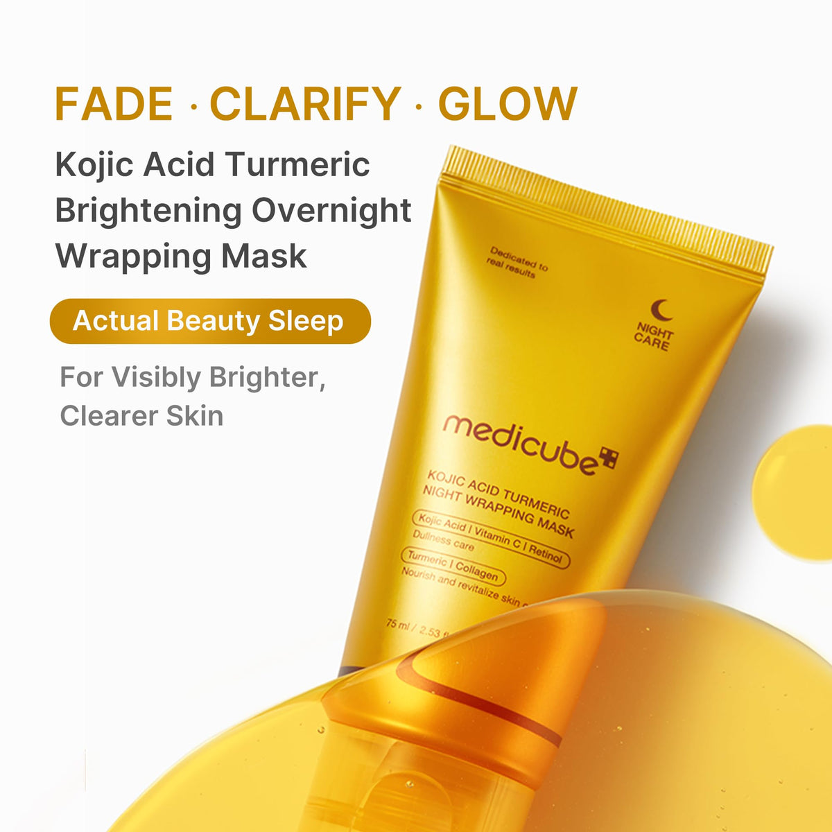 medicube open jar texture of creamy wrapping mask for hydration