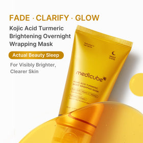 medicube open jar texture of creamy wrapping mask for hydration