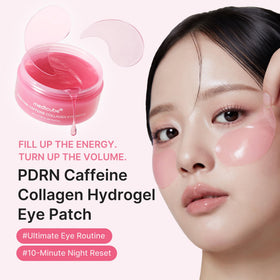 medicube opened sachet with two gel patches showcasing ease of use benefit