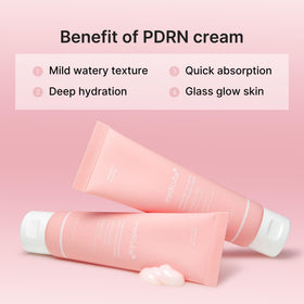 medicube cream on hand demonstrating smooth application and immediate hydration