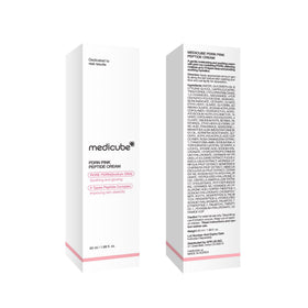 medicube cream on bathroom shelf staged for daily skincare routine inspiration
